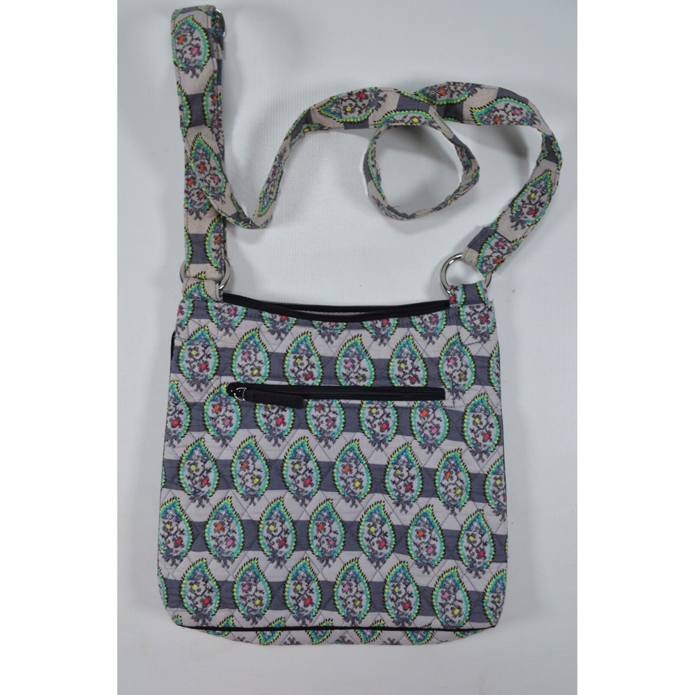 Vera Bradley‎ Quilted Iconic Crossbody Messenger Hipster Purse Bag